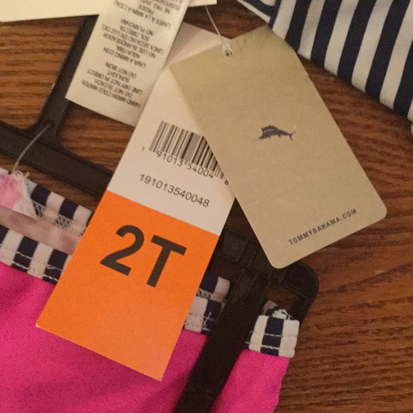 Tommy Bahama 2T Girls swimsuit set - Picture 5 of 7